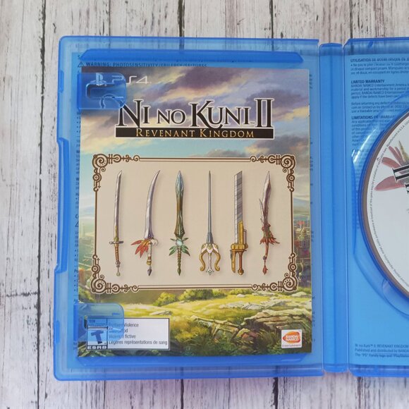 Ni No Kuni II Revenant Kingdom Sony PS4 Video Game and Case A+ - Picture 2 of 5